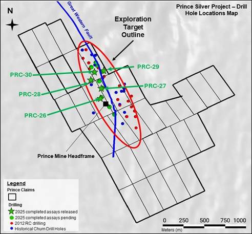 Strong Initial Silver-Gold-Manganese Mineralization at Prince Silver Project